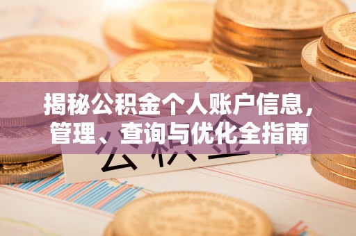 柳州揭秘公积金个人账户信息，管理、查询与优化全指南