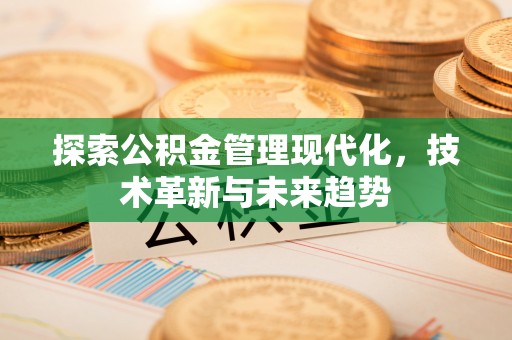 柳州探索公积金管理现代化，技术革新与未来趋势