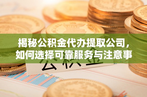 柳州揭秘公积金代办提取公司，如何选择可靠服务与注意事项