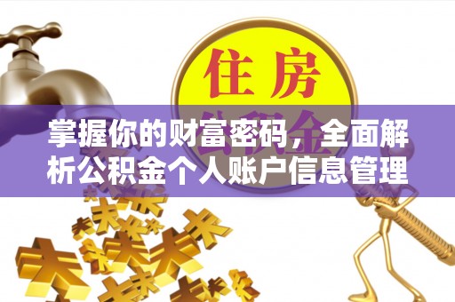 柳州掌握你的财富密码，全面解析公积金个人账户信息管理