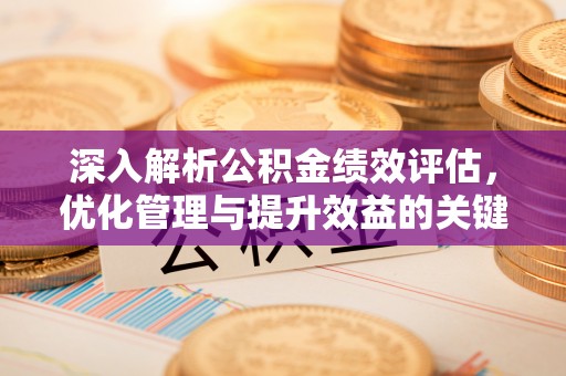 柳州深入解析公积金绩效评估，优化管理与提升效益的关键路径