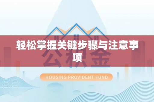 柳州轻松掌握关键步骤与注意事项