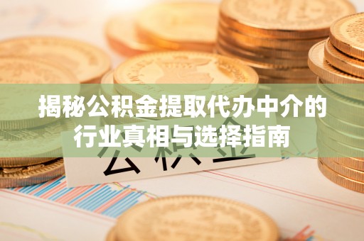 柳州揭秘公积金提取代办中介的行业真相与选择指南