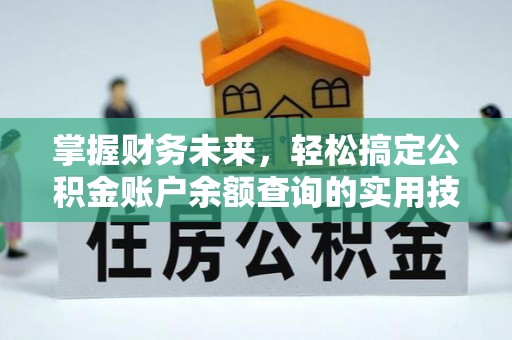 柳州掌握财务未来，轻松搞定公积金账户余额查询的实用技巧