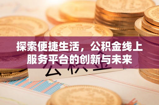 柳州探索便捷生活，公积金线上服务平台的创新与未来