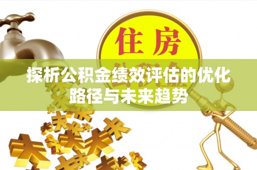 柳州探析公积金绩效评估的优化路径与未来趋势