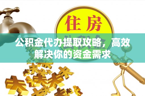 柳州公积金代办提取攻略，高效解决你的资金需求