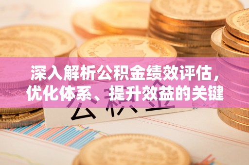 柳州深入解析公积金绩效评估，优化体系、提升效益的关键路径