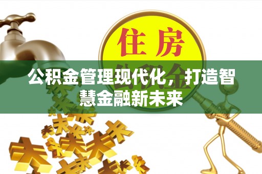 柳州公积金管理现代化，打造智慧金融新未来
