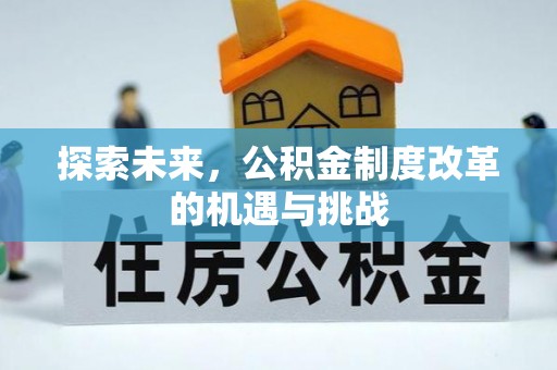 柳州探索未来，公积金制度改革的机遇与挑战