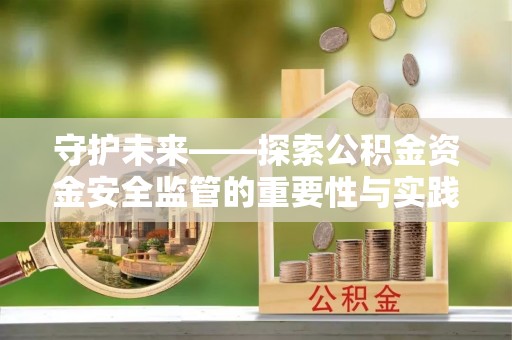 柳州守护未来——探索公积金资金安全监管的重要性与实践路径