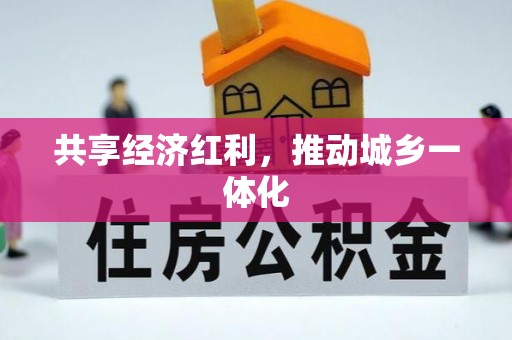 柳州共享经济红利，推动城乡一体化